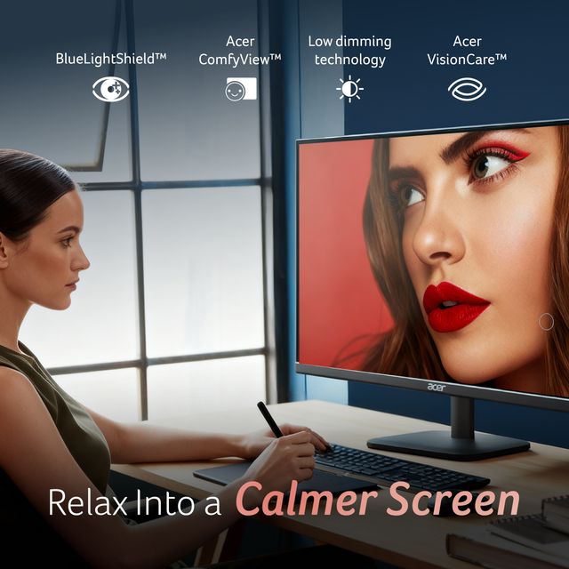 Acer EK240Y P6 21.5 Inch IPS Full HD Monitor 144Hz 1ms VRB