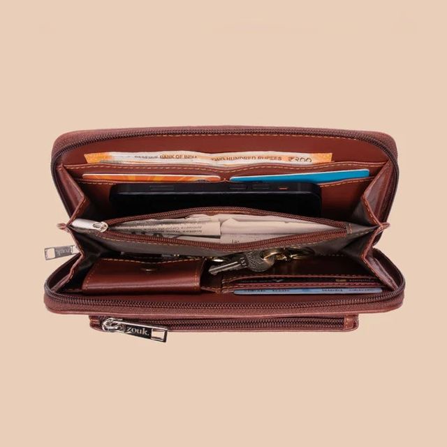 Zouk Unisex Vegan Leather Wallet - Buy at ₹776 Online | Instant
