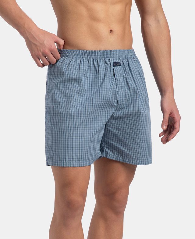 Jockey 1223 Men's Cotton Woven Checks Boxer - Buy at ₹999 Online