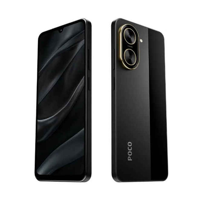 スマートフォン本体 POCO C71 black 3GB 64GB POCO C71 - Buy at ₹9650 Online | Instant Delivery - Zepto