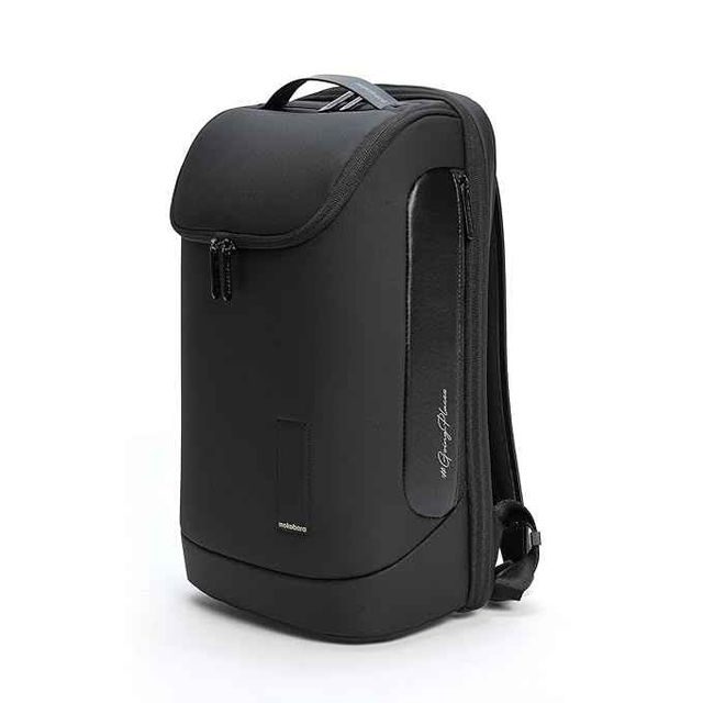 Mokobara Unisex Solid Leather and Nylon 20 L Shoulder Handle