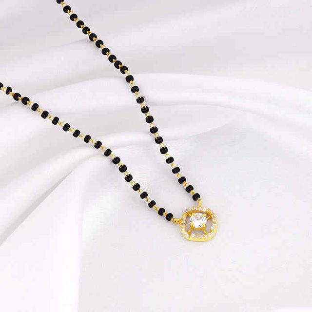 Giva Golden Glitter It On Mangalsutra - Buy at ₹3170 Online