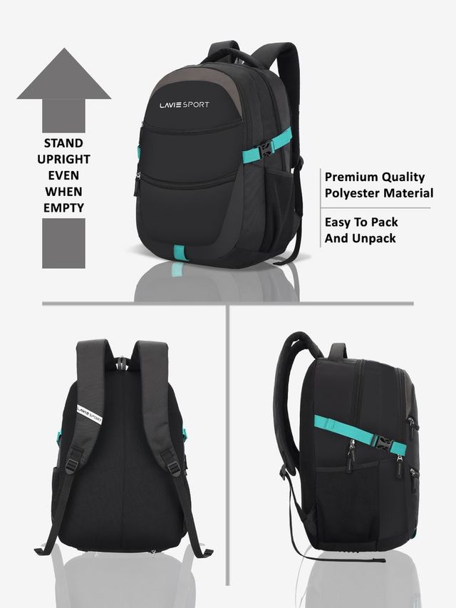 Lavie Sport Unisex Solid Polyester Padded Grab Handle Laptop
