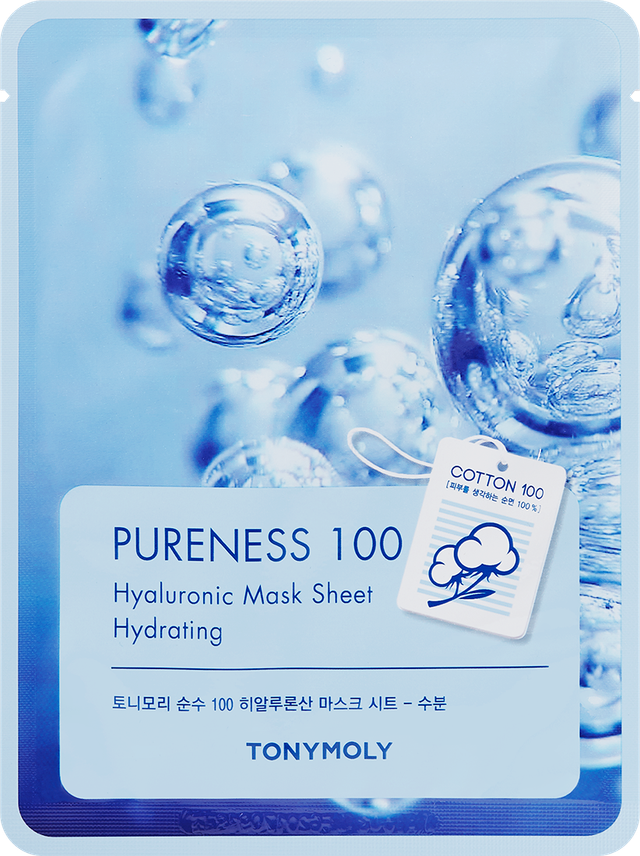 Tonymoly Pureness 100 Hyaluronic Sheet Mask Buy online at ₹61 near me