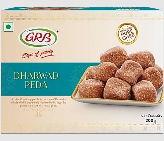 GRB Dharwad Peda 200 g Buy online at ₹135 near me