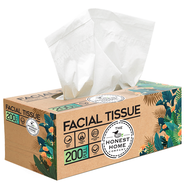 The Honest Home Company Facial Tissue Box - 200 Pulls