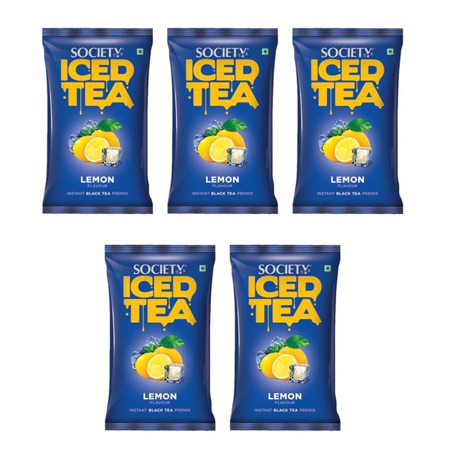 Society Iced Tea Premix Lemon Black Pouch