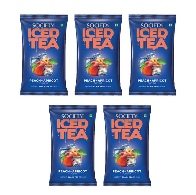 Society Iced Tea Premix Peach Apricot Black Pouch