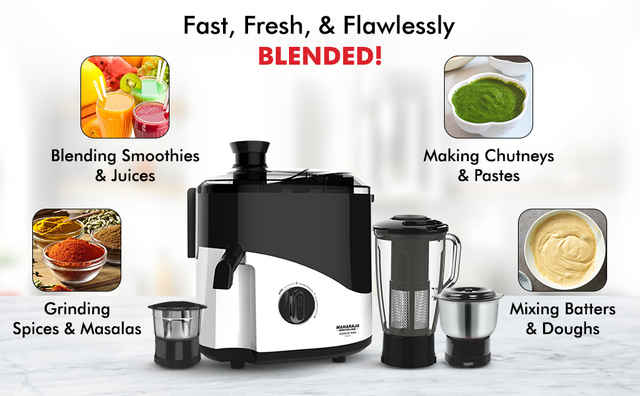 Maharaja Whiteline Odacio Pro Juicer Mixer Grinder - Buy at ₹3049