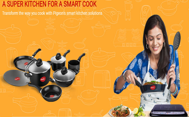 Combo Pack Pigeon Stainless Steel Cooker Combo Lid Pigeon Special