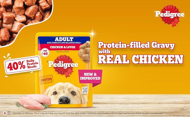Buy Pedigree Adult Chicken Liver Chunks In Gravy Wet Dog Food